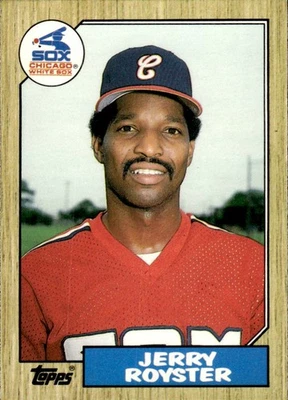 1987 Topps Traded #106T Jerry Royster - Image 1 of 2