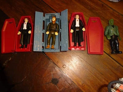 DRÁCULA (2) WOLFMAN FRANKENSTEIN BURGER KING KIDS CLUB MONSTRUS 1997 Foto 1 de 4