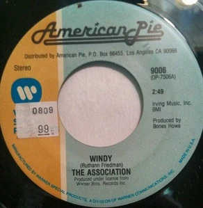 The Association / The Neon Philharmonic, Windy / Morning Girl, (7"), NM or M-, 3 - Picture 1 of 3