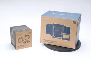 AC Infinity AI-CLT6 Cloudline Pro T6 Duct Fan & AI-DTA6-8 6" Layered Duct Tube - Picture 1 of 9