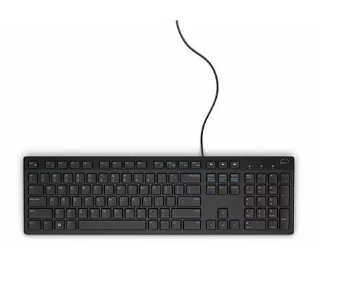 Dell kabelgebundene Tastatur – KB216 - deutsch (QWERTZ) - schwarz - Bild 1 von 1