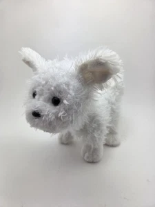Perro maltés blanco Webkinz de colección sin código, peluche Ganz RARO (9 pulgadas) - Imagen 1 de 6
