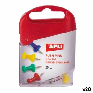 Chinchetas Apli Multicolor Níquel [20 Unidades] - Imagen 1 de 2
