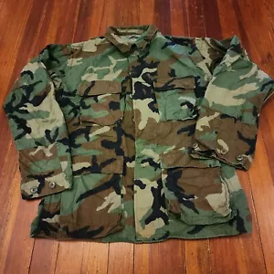 US Military Coat Aircrew Combat Woodland Camouflage MEDIUM REGULAR MED R Army - Picture 1 of 9