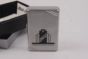 Genuine Vintage Look Zippo “A Weeks Trial” NEW + ORIGINAL BOX from 2010 - Picture 1 of 9