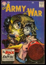 Our Army at War #81 (Missing 2 Non-Story Pages) 1st App. Sgt. Rock DC 1959 VG-*
