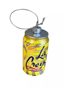 LaCroix Weihnachtsschmuck ZITRONE CELLO Sprudel Wasserkanne Urlaub - Bild 1 von 9