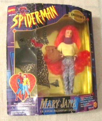Muñeca de moda Toy Biz Marvel MARY JANE 12 pulgadas ~ Edición especial de coleccionista 1995 nueva en paquete  Foto 1 de 4