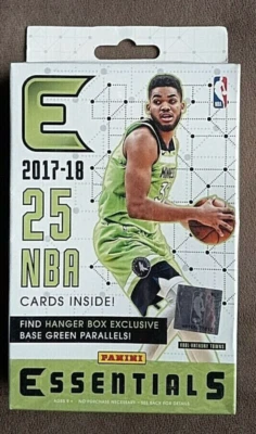 2017-18 Panini Essentials Basketball Sealed Hanger Box Exclusive Green Parallels - Image 1 of 4