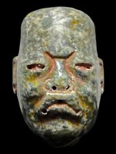 Pre-Columbian Olmec green stone pendant