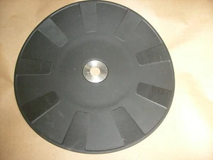 VINTAGE DUAL 1237 TURNTABLE PLATTER RUBBER MAT & CENTER PIECE ~OEM PART ~VGC - Picture 1 of 3