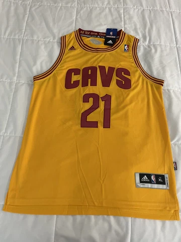 Cleveland Cavs Andrew Wiggins #21 Jersey XLarge ~ New With Tags ~ Rare Cover