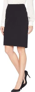 NINE WEST Stretch Skirt Black 8 - Picture 1 of 3