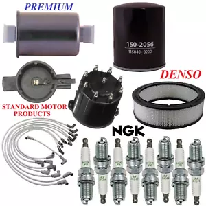Tune Up Kit Filters Cap Spark Plugs Wire For CHEVY C1500 V8 5.0L;5.7L;TBI 88-93 - Picture 1 of 1