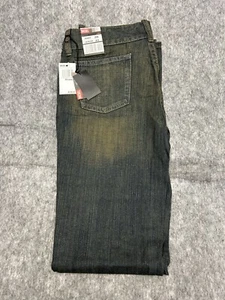 Diesel Women’s Cherone Distressed Dark Wash Jeans 29 X 33 Flare Leg - Picture 1 of 13