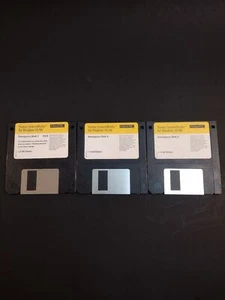 VTG Norton Systemworks for Windows 95/98 Emergency Disk Set Of 3 Floppy Disks - Picture 1 of 5