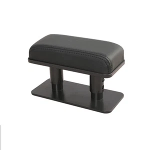 Black Car Armrest Pad Left Elbow Support Central Armrest Box Adjustable Arm Rest - Picture 1 of 5
