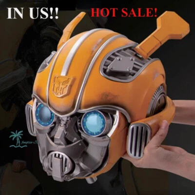 IIN US!! Bumblebee Full Face  Helmets 1:1 Wearable Voice Control Excluding Base Foto 1 de 4