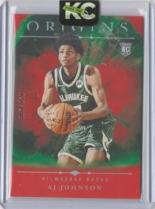2024-25 Panini Origins AJ Johnson Rookie Red /299 #RA-AJJ - Picture 1 of 2