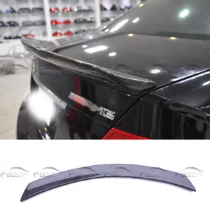 Alerón de ala trasera estilo V para Mercedes-Benz C63 W204 4D 08-13 fibra de carbono - Imagen 1 de 8