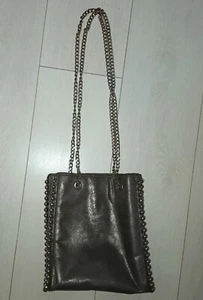 Medium Silver Grey Zara Shoulder Chain Bag - Picture 1 of 1
