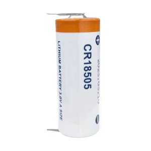 3V 3000mAh CR18505 Battery Water Meter Solder Pin Battery Non-rechargeable - Picture 1 of 3