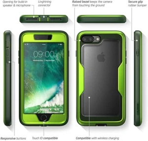 Funda de cuerpo completo con clip para iPhone 8 Plus /7 Plus i-Blason - Imagen 1 de 17