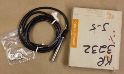 IFM Efector IF0303 Proximity Sensor IFA002-ABOW New Surplus - Image 1 of 4
