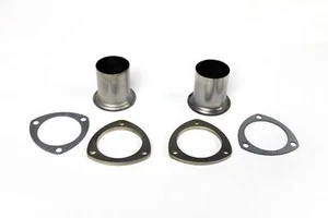 3" ID x 2.5" OD Flange Exhaust Header Reducers + Gaskets + Hardware - Bild 1 von 4