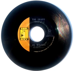 AL WILSON – The Snake /Getting Ready For Tomorrow- Vinyl 45 1968 Soul City 767 - Imagen 1 de 4