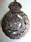 The Canadian Army Dental Corps Kc Officer's Bronze Cap Badge - Ww2 Canada