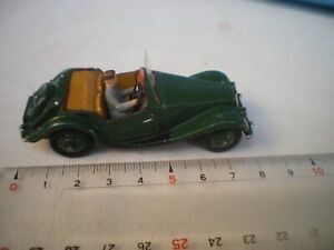 Ancien Dinky Toys GB 102 MG Midget TF 1953 -1955 Vert 1/43 très bel aspect