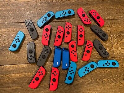 USED Nintendo Switch Genuine Left Right Joycon Only Blue Red Grey Joy Con • 33$