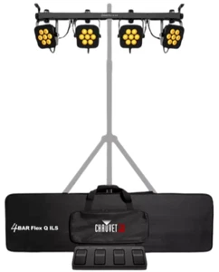 CHAUVET DJ 4BAR Flex Q ILS D-Fi compatibility for wireless master/slave or DMX - Picture 1 of 7
