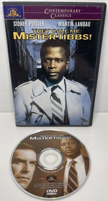 They Call Me Mister Tibbs! (DVD, 1970, Sidney Poitier, Martin Landau, OOP) Cad - Image 1 of 4