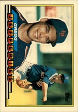 1989 Topps Big New York Mets Baseball Card #253 Gregg Jefferies