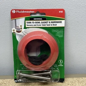 Fluidmaster Guarnizione Serbatoio WC a Ciotola + Kit Ferramenta 2 Bulloni Ottone Massiccio #6102 - Foto 1 di 2
