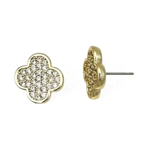 Designer Inspired, Flower Double Drop Dangle Earrings & Studs - Picture 1 of 35