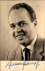 Tarjeta de autógrafo autógrafo película escenario RDA televisión firmada ARMIN KIGHT foto 1964 - Imagen 1 de 2