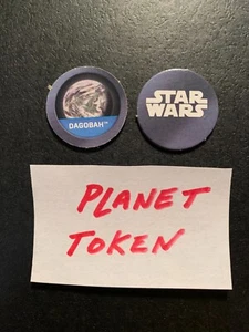 STAR WARS Clue DAGOBAH Planet Token GAME REPLACEMENT PIECE 2015 Disney - Picture 1 of 2