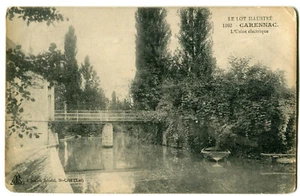 CPA 46 CARENNAC - le lot illustré n°1162 - L'Usine electrique - Imagen 1 de 2