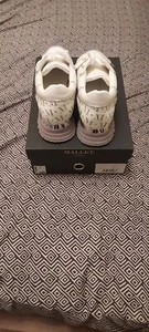 MALLET SNEAKERS STYLE # 200936735377 UK SIZE 9 US 10 EUR 43 TE2050WHTSLV Exc Cdt - Picture 1 of 10