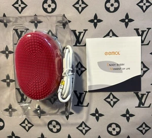 EEMOL Rechargeable premium Tiny Facial Cleansing Brush ( red ) **New In a box** - Picture 1 of 9