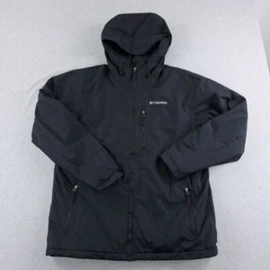 Columbia Jacke Herren Large schwarz Interswept Thermo Coil isoliert Parka Mantel - Bild 1 von 14