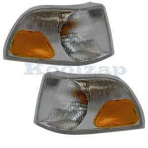 For C70 S70 Corner Park Light Turn Signal Side Marker Lamp Left Right Set PAIR - Picture 1 of 7
