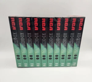 RCA - 6 Hour T120 Video Cassettes 10-Pack Blank VHS Tapes Sealed NOS - Picture 1 of 11