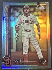 2025 Topps Chrome Luis Arraez Sepia Refractor San Diego Padres - Picture 1 of 2