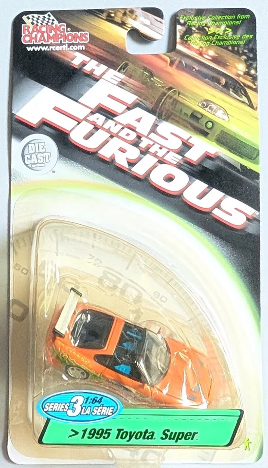Гоночные чемпионы Fast and Furious 1995 Toyota Supra | «Супер» ошибка - редкая - Изображение 1 из 1
