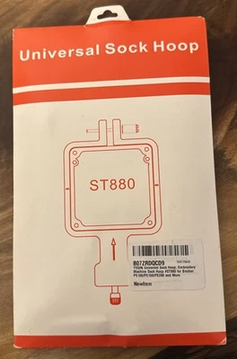 YEQIN Universal Sock Hoop, Embroidery Machine Sock Hoop #ST880 for Brother PE100 - Image 1 of 2