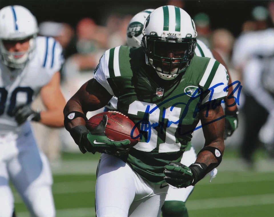 Antonio Cromartie New York Jets SIGNED 8x10 Photo COA! - Image 1 of 1